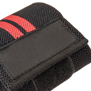 Universal Neoprene & Polyester Wrist <b>Brace</b> Swivel Hook & Loop Closure Black Stripes Sport Outdoor Adult Fitness Support - Product Image 6
