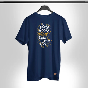 Camiseta de algodón pesado personalizada para hombre, elegante, cuello redondo, ajustado, logotipo frontal impreso DTG/DTF 100% algodón - Product Image 6