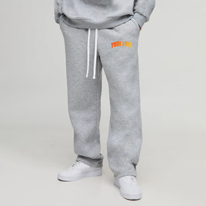 Pantalones de Hombre de Pierna Ancha, Corte Holgado, Ligeros, de Poliéster/Algodón, Nueva Colección 2025, Ropa Casual de Invierno, Color Sólido, Lavado Personalizado - Product Image 5