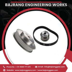 Accessoires de voiture en aluminium OEM personnalisables de roue de poulie de distribution de haute précision à un prix raisonnable - Product Image 2