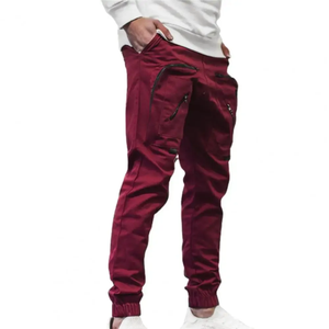 Nouveau style – Pantalon de jogging personnalisé avec logo pour homme – Vêtement de sport et de fitness – Style long – 100 % coton tricoté en molleton - Product Image 1