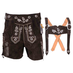 Short Lederhosen personnalisé de haute qualité pour femmes Short longueur style classique prix de gros - Product Image 2