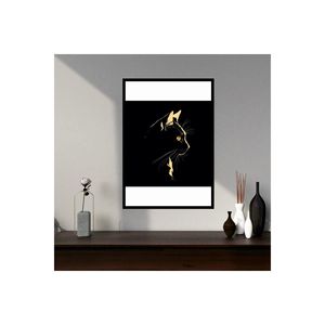 Table en MDF grande taille 70x50cm avec impression colorée délavée de qualité Cadre pour animaux de chat à la recherche de peintures d'animaux 179 - Product Image 4