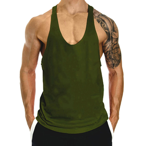 เสื้อกล้าม100% แขนกุดสำหรับผู้ชายเสื้อกล้าม3D ลำลองผ้าคอตตอนแนวสปอร์ตแขนกุดระบายอากาศได้ดี - Product Image 3