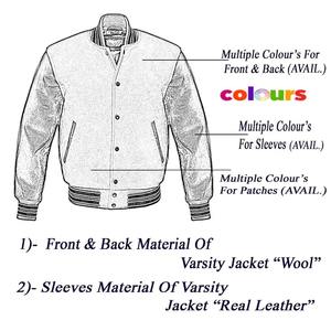 Vestes universitaires en toile enduite personnalisées, coupe-vent, couleurs personnalisées et écologiques, hiver pour hommes - Product Image 3