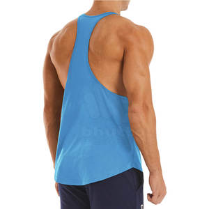 Camiseta sin Mangas para Hombre, de Secado Rápido, Transpirable, Tejida, Informal, Ecológica, para Entrenamiento, Precio Bajo al por Mayor - Product Image 5
