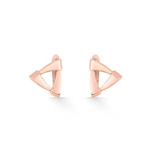 Pendientes de Zirconia para Mujer Golden Vertex - Joyería Religiosa de Moda para Fiestas - Product Image 3