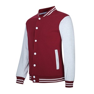 Bombardier de baseball universitaire personnalisé de haute qualité pour hommes veste en satin brodé soie vierge du collège pour l'hiver disponible en gros - Product Image 6