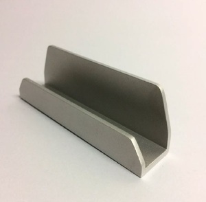 Support de carte en métal argenté pour bureau ou organisation de table Élégant et fonctionnel pour bureau ou publicité - Product Image 2