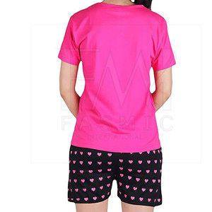 Nouveau design Ensemble de t-shirts pour femmes Streetwear imprimé Fitness 100% coton Personnalisable Votre propre marque Logo Caractéristiques Trou - Product Image 2