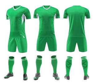 Soccer Uniform Set Kids Training Teamwear Men Women Adult Match Jersey Pants Shorts Quick Dry Digital Print Custom Colors - Product Image 1