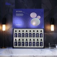 Coréen Rétinol Miracle Premium Solution Booster Ampoule Set 15ml X16ea Blanchiment Éclaircissant Rides Amélioration Soins de la Peau