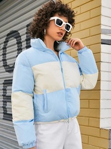 Premium Quality Woman Puffer <b>Jacket</b> Custom Logo & Size Winter Warm 'Breathable' Woven Puffer <b>Jacket</b> - Product Image 5