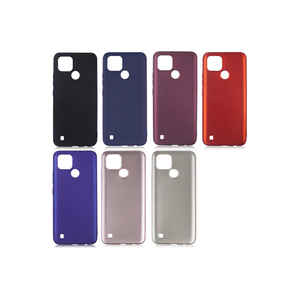 Funda de Silicona Antihuellas JoieCreatif Premier para Realme C21/C53 4G, Funda Protectora Trasera de Lujo Resistente a Impactos en Color Ciruela - Product Image 3