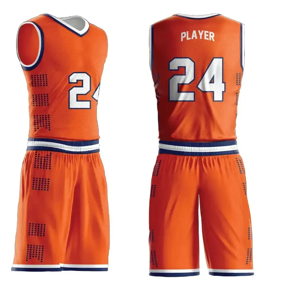 2023 Team Name Basketball Uniforms 100% Polyester High Quality Men's Sports Uniforms