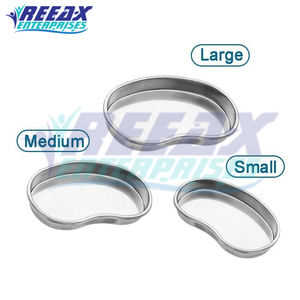 Juego de bandejas de riñón REEAX ENTERPRISE de 19cm, 3 uds., productos huecos impresos con logotipo personalizado para hospitales, base de instrumentos quirúrgicos para niños - Product Image 2