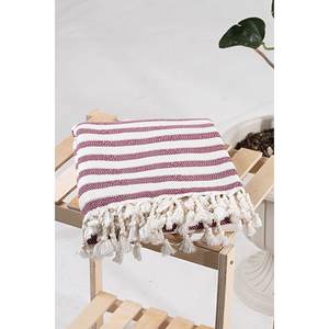 Gorçek Modelo Peshtemal 100% Toalla de Playa de Algodón Natural Elegancia y Confort Combinado - Product Image 3