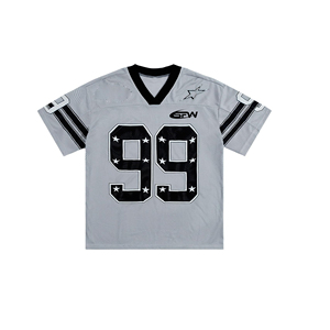 เสื้อฟุตบอลของผู้ชายเสื้อเจอร์ซีย์อเมริกันฟุตบอลเสื้อใส่ไปคลับออกแบบได้ตามต้องการพิมพ์โลโก้ทั้งหมด - Product Image 1