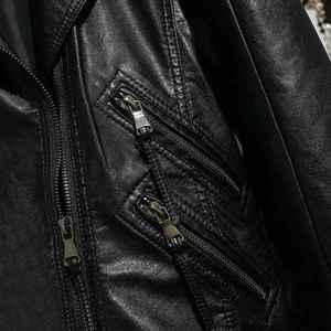 Veste de sport décontractée personnalisée pour femmes grande taille en cuir nouveauté imperméable avec doublure en fausse laine et nylon spandex - Product Image 4