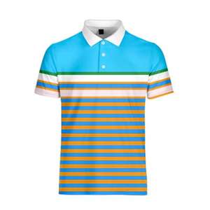 T-shirt polo à manches courtes pour hommes de haute qualité T-shirt en coton décontracté à bas prix Technique brodée STYLO INTERNATIONAL - Product Image 4