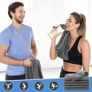 Serviette de sport à séchage rapide absorbant la sueur microfibre légère douce entraînement Fitness exercice course entraînement serviette Durable - Product Image 6