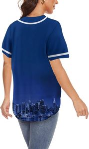 Vente en gros Maillot de baseball par sublimation Chemise d'équipe personnalisée élégante et durable Vêtements de sport respirants pour jeunes hommes femmes - Product Image 6