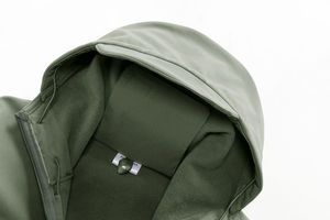 Chaqueta acolchada Softshell unisex de alta calidad al por mayor chaleco personalizado con capucha desmontable talla 5XL algodón talla grande - Product Image 4