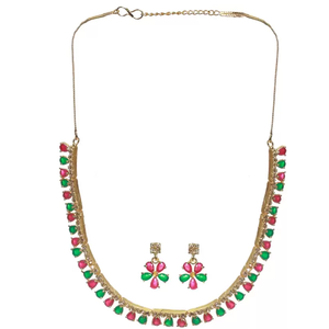 Collier de fête AD avec design multicolore - Product Image 3