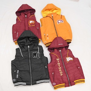 Floral acolchado niñas puffer sin mangas transpirable cremallera térmica elegante Premium tendencia elegante acogedor diseñador chalecos de moda - Product Image 6