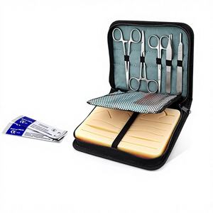 Nuevo Kit de Herramientas de Sutura Manual de Calidad Premium, Instrumentos de Entrenamiento Médico Reutilizables de Acero Inoxidable con Certificación CE - Product Image 1