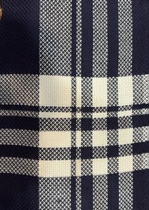 Tissu 100% acrylique 300 g/m² bleu marine avec des fils blancs tissés pour vestes et manteaux, mélange acrylique tissé Cotswold - Product Image 2