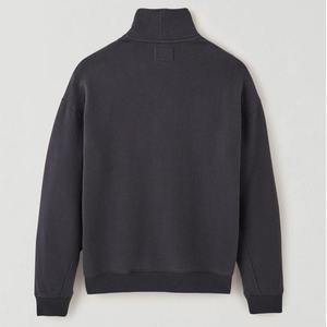 <b>Men</b> <b>Quarter</b> <b>Zip</b> Sweatshirt High Neck <b>Fleece</b> Pullover Heavyweight Streetwear Sweatshirt For <b>Men</b> - Product Image 5