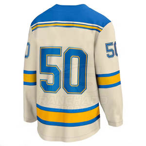 Maillot de hockey sur glace personnalisé, maillot de sport, maillot de hockey sur glace fabriqué en usine, uniforme de hockey sur glace, vêtements de sport d'équipe personnalisés - Product Image 2