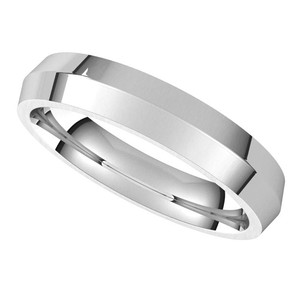 SHREYA DIAM 925 <b>Silver</b> <b>Plain</b> Band <b>Ring</b> Geometric Minimalist Unisex Wedding <b>Ring</b> 5mm Comfort Fit Gold Plated - Product Image 1