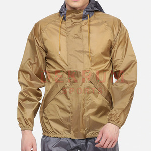Chaqueta de lluvia para hombre cortavientos al por mayor de estilo caliente, chaqueta impermeable para hombre, chaqueta de lluvia transpirable para hombre - Product Image 2