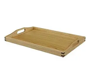 Food Preservation Tray Solid Wood Serving Plate Rustic Dessert Tray Coffee Tea Pllate wooden trays serving