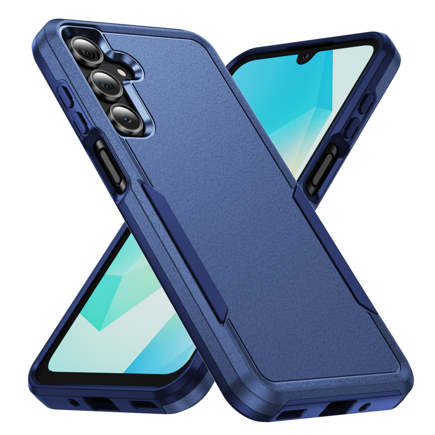 สีฟ้า + สีฟ้า