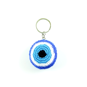 Llavero de mosquetón DAFNI BIG PAZAR con ojo turco, de aleación, de metal de moda, estilo Estambul, con puntas esmaltadas únicas, diseño 3D en relieve e impresión - Product Image 2