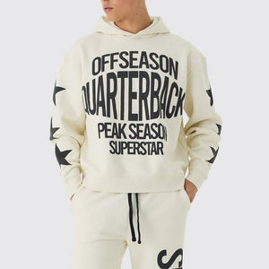 Nueva llegada de los hombres Puff impresión chándales 100% algodón ligero ropa casual para el invierno mejores precios - Product Image 4