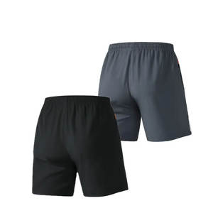 Short de lavage pour hommes avec logo imprimé bouffant personnalisé Short lavé à l'acide Short en coton lourd lavé à l'acide pour hommes 2025 - Product Image 2