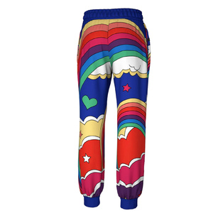 Pantalones Deportivos de Cintura Alta para Hombre, 100% Algodón, Lavado Ácido, Peso Medio, Personalizables, Estilo Urbano, con Logotipo Bordado, Marca Roku Industry OEM - Product Image 2