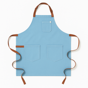 Cotton <b>Canvas</b> Cross <b>Back</b> Apron With Pockets Cotton <b>Canvas</b> Cross <b>Back</b> Apron With Pockets Chef Apron - Product Image 3