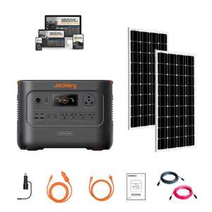 Jackery HomePower 3000 <b>Solar</b> <b>Generator</b> Kits | 3,072Wh | 3,600W Output | Quad/Hex/Octo 800W1,600W Rigid <b>Solar</b> | <20ms UPS | - Product Image 1