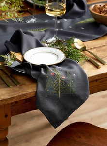 Mantel rectangular teñido de hilo, tela tejida de algodón lavable para hotel, fiesta en casa, restaurante, banquete y catering - Product Image 5