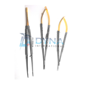 Dynaintl Juego de Micro Suturas de Alta Calidad, Portaagujas TC de 7 pulgadas, Tijeras TC, Pinzas TC, Casete de Esterilización para Instrumentos Dentales - Product Image 3
