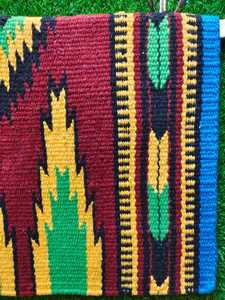 Couverture de selle Western Show Horse Design néo-zélandais Couverture de selle en laine faite à la main Top Tapis de selle en laine Taille - Product Image 2