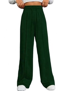 Ropa informal personalizada, pantalones informales de pierna ancha con cordón para exteriores, pantalones para correr, pantalones de chándal de lana para mujer - Product Image 5