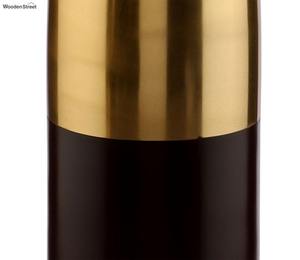 แจกันและกระถางดอกไม้ขัดเงาสีทองมันวาวดีไซน์ทรงกระบอกอุปกรณ์ตกแต่งบ้านและห้อง - Product Image 5