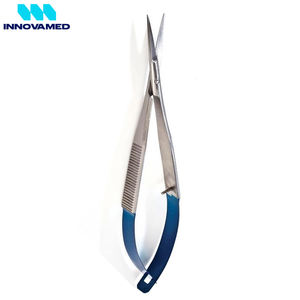 Tijeras para Cutículas Nuevas de la Mejor Calidad, con Mecanismo de Resorte, Extra Afiladas, de Acero Inoxidable, Marca INNOVAMED - Product Image 3