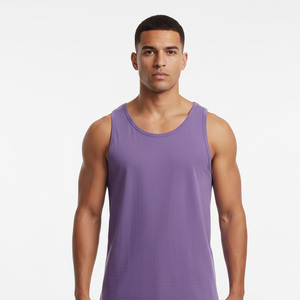 Débardeur d'entraînement pour hommes, fournisseur d'usine OEM, vente en gros sur mesure sans manches, vêtements de sport, fitness, gilet musculaire, mode sportive décontractée - Product Image 2
